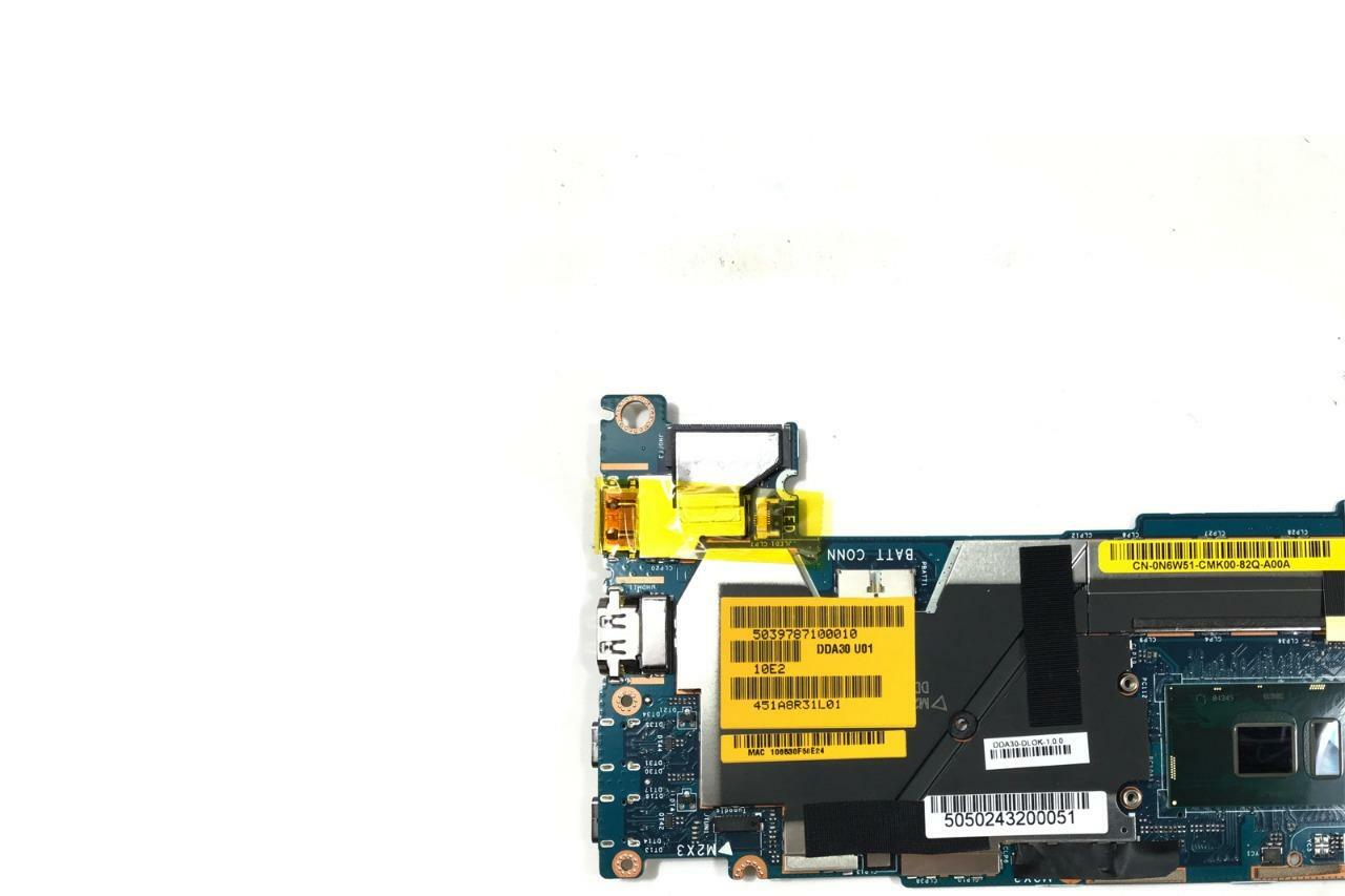 Dell Latitude 7390 Motherboard i3-7130U LA-F291P N6W51