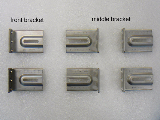 *1 Set*SuperMicro MCP-290-00016-0N 1U open rack bracket set for MCP-290-00054-0N