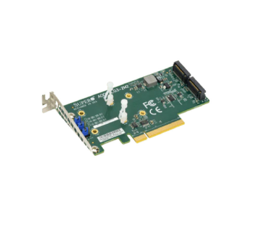 Supermicro AOC-SLG3-2M2 PCIe for 2 NVMe SSDs
