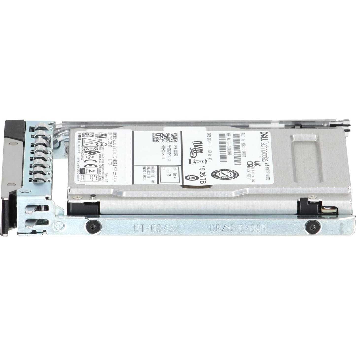 Dell 15.36TB PCIe Gen4 NVMe RI TLC 2.5 SSD KCM7XRUG15T3 (DX2PD) -CR