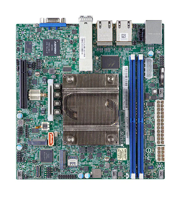 SuperMicro A3SPI-8C-LN6PF Mini-ITX Motherboard - Parker Ridge ATOM SoC,BGA