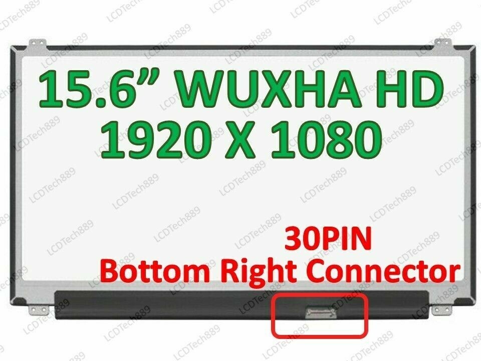 15.6" FHD Led Lcd Screen for Dell Latitude 3550 E5550 E6540 Laptops YHDGT 30 Pin