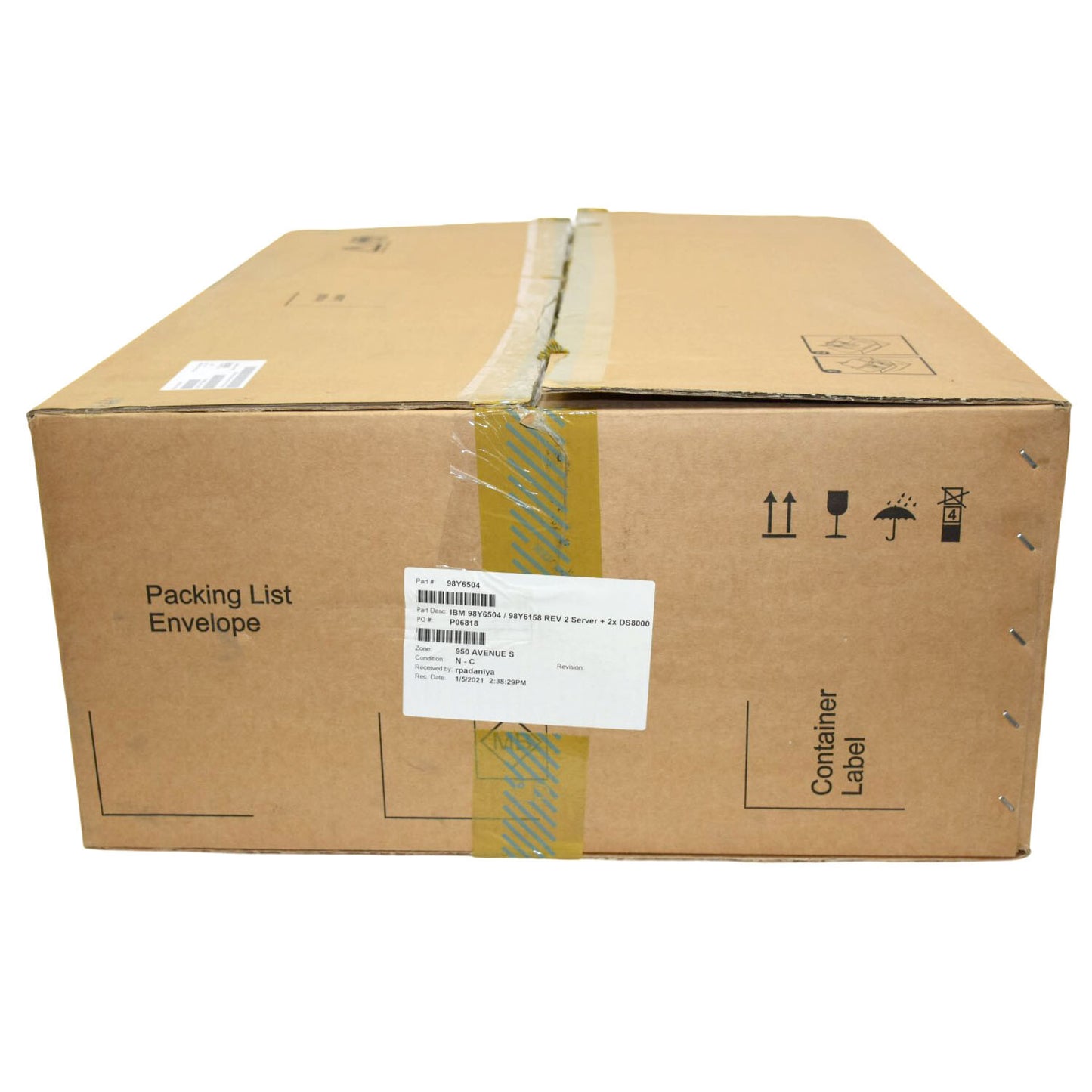 IBM 2017-D02 98Y6504 98Y6158 REV 2 Server + 2x DS8000ECM Controller Module