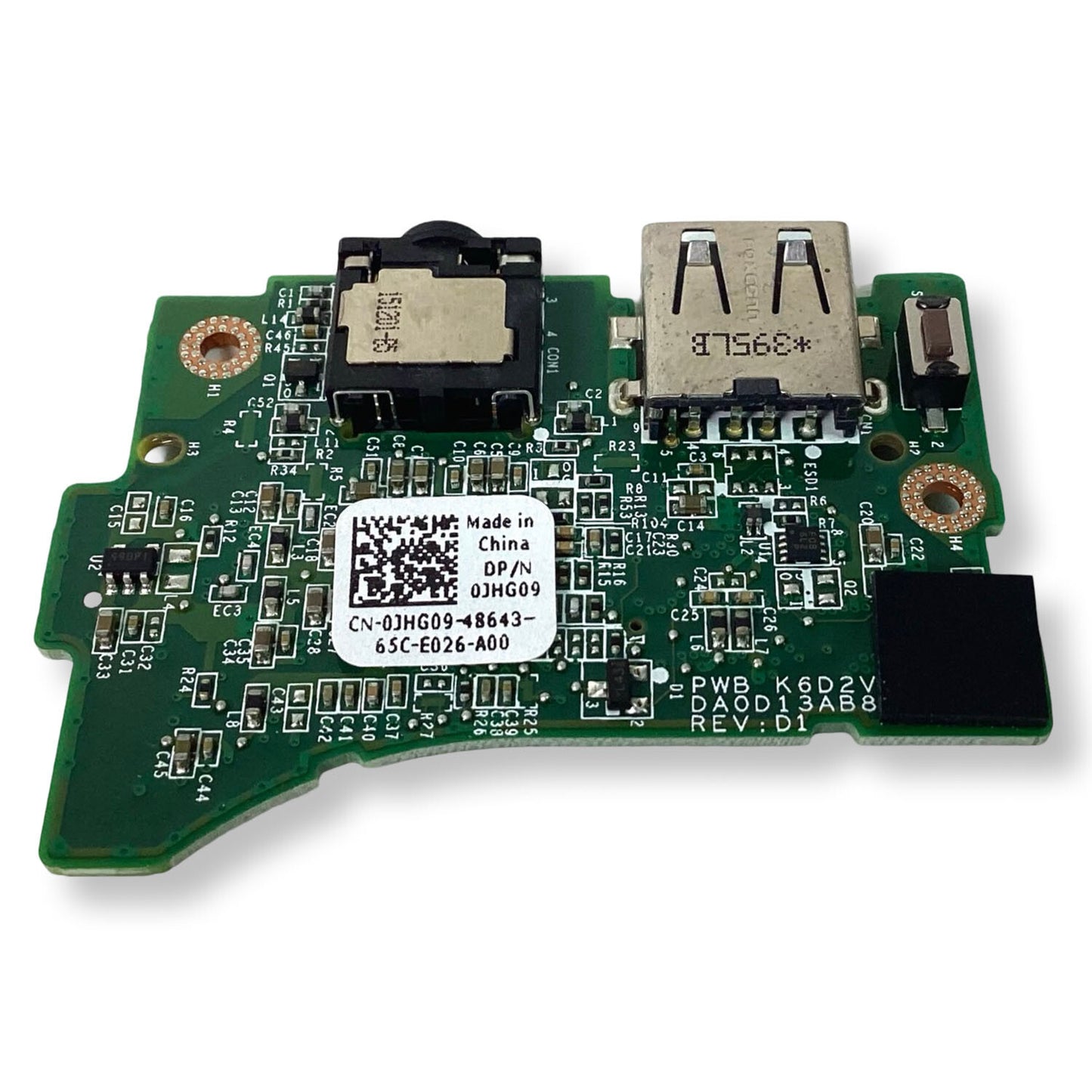 Dell OEM XPS Studio 13 L321x Power Button USB Audio Port IO Circuit Board JHG09