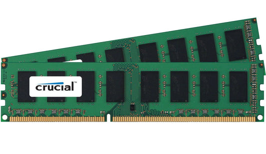 Crucial 8GB Kit 2x 4GB DDR3 1600 MHz PC3-12800 Desktop Memory RAM uDimm DDR3L
