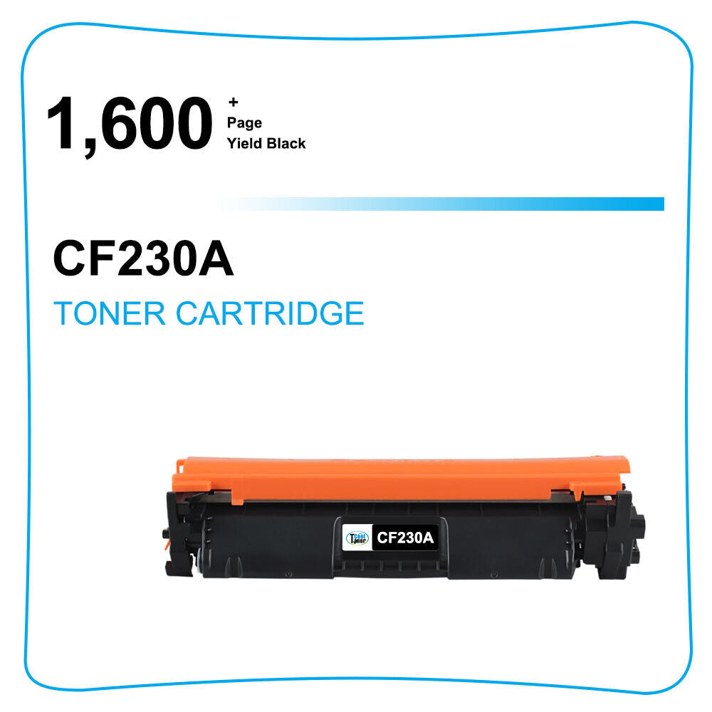 10PK CF230A Toner Compatible with HP 30A LaserJet Pro MFP M227fdn M227fdw M203dw
