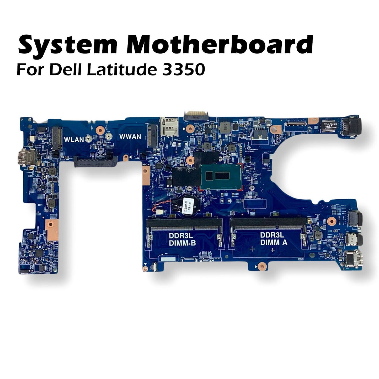 Dell Latitude 3350 Motherboard System Board with 2.1GHz i3-5015U Processor 9VY7H