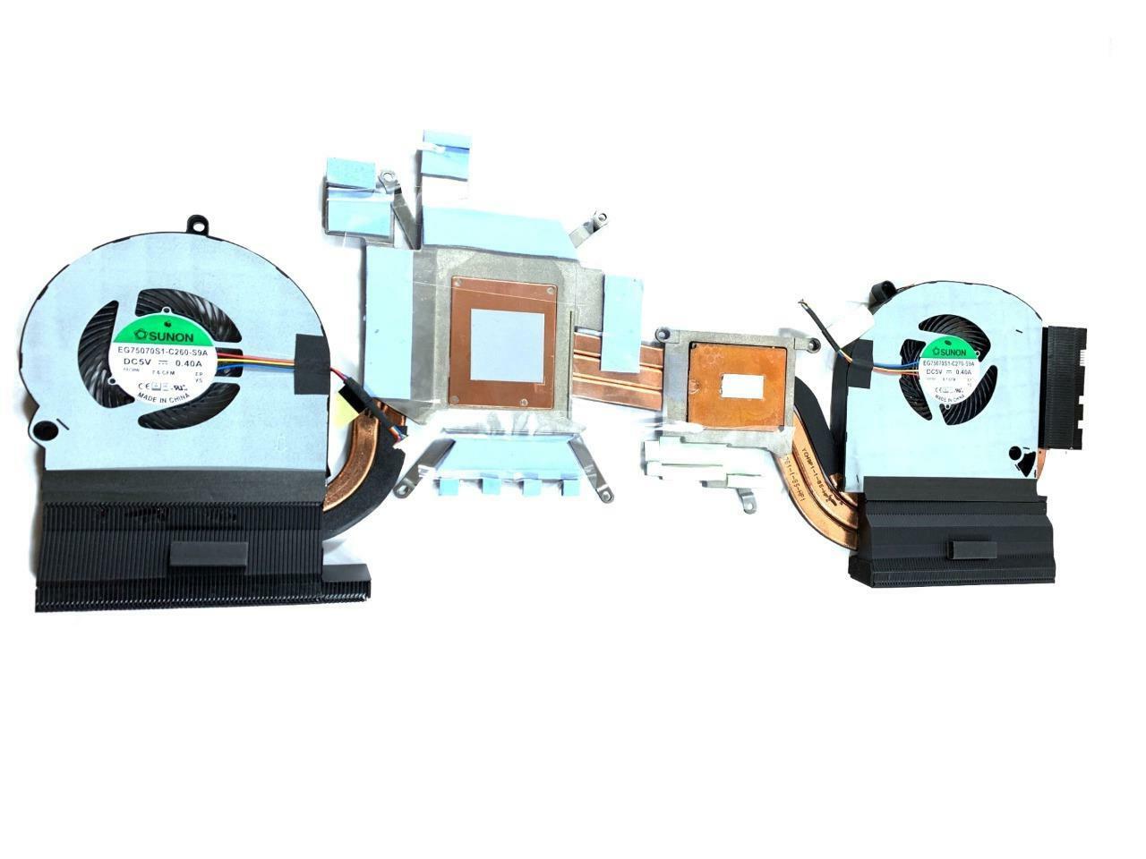 Genuine Dell Fan+Heatsink 6VKKX AT26S003ZC0 For Alienware 15 R4 P69F EG75070W1-C