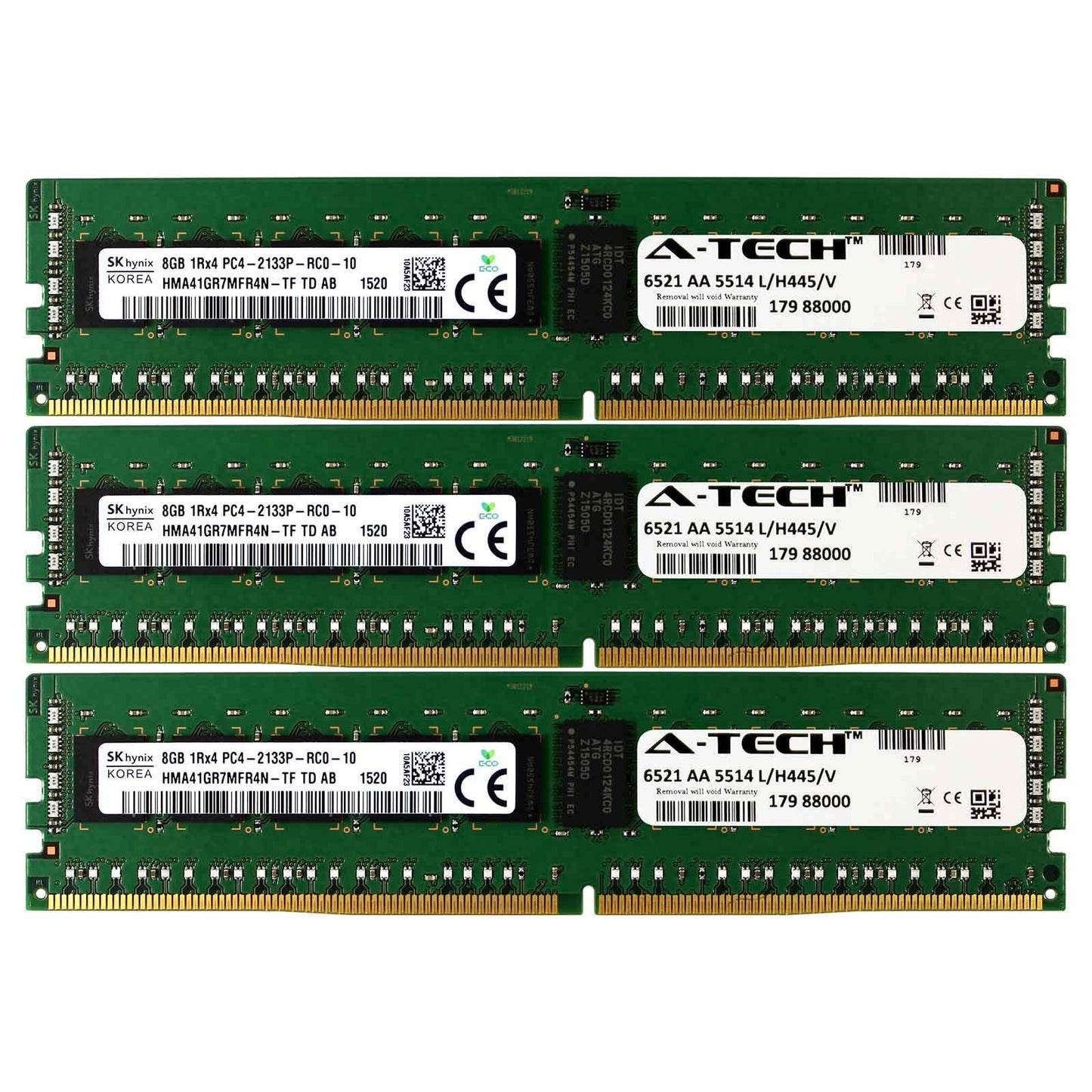 PC4-17000 Hynix 24GB Kit 3x 8GB HP ProLiant WS460c BL460c WS460c Memory RAM