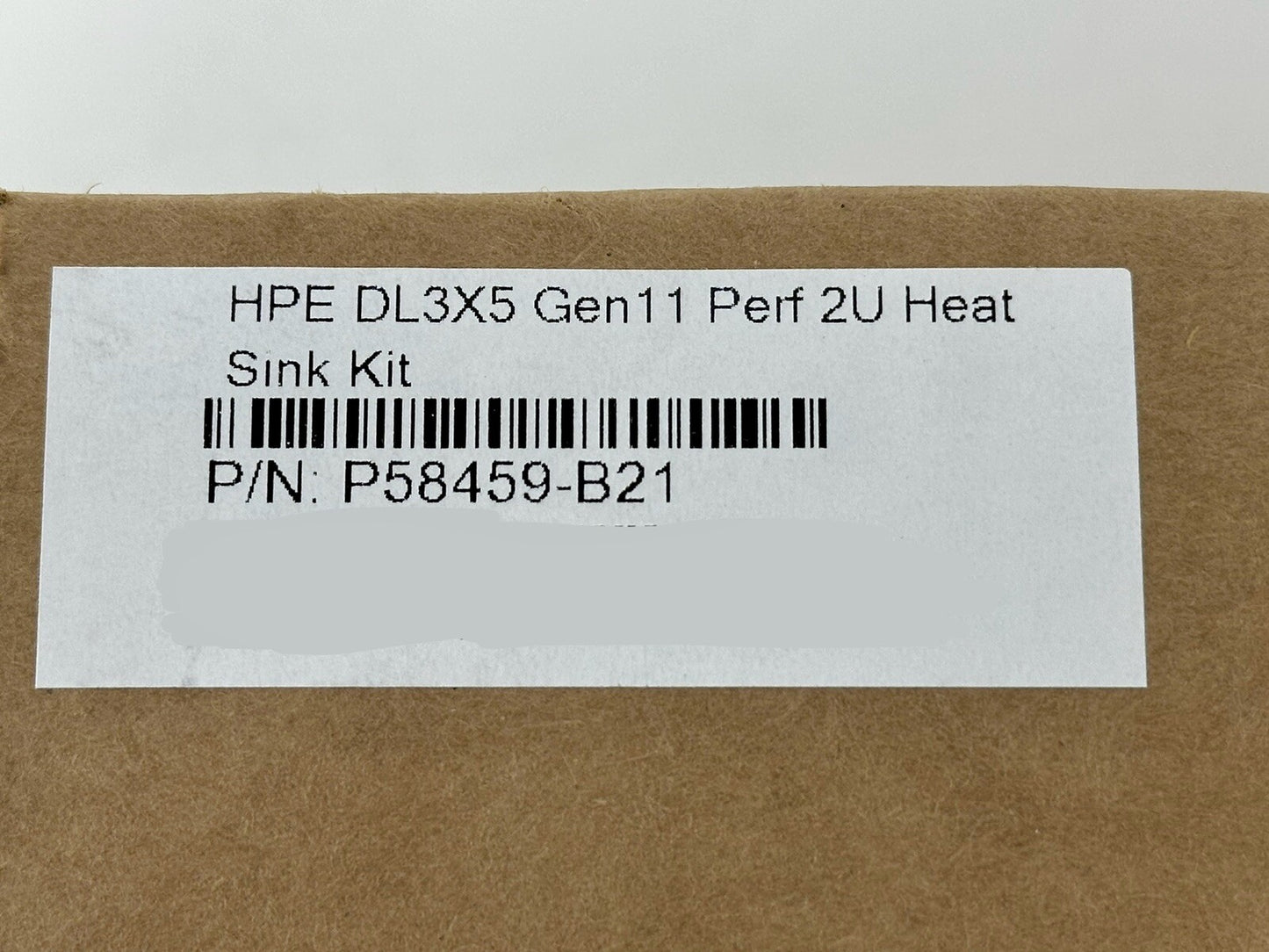 HPE DL3X5 DL345 DL385 Gen11 2U AMD Performance Heatsink P58459-B21