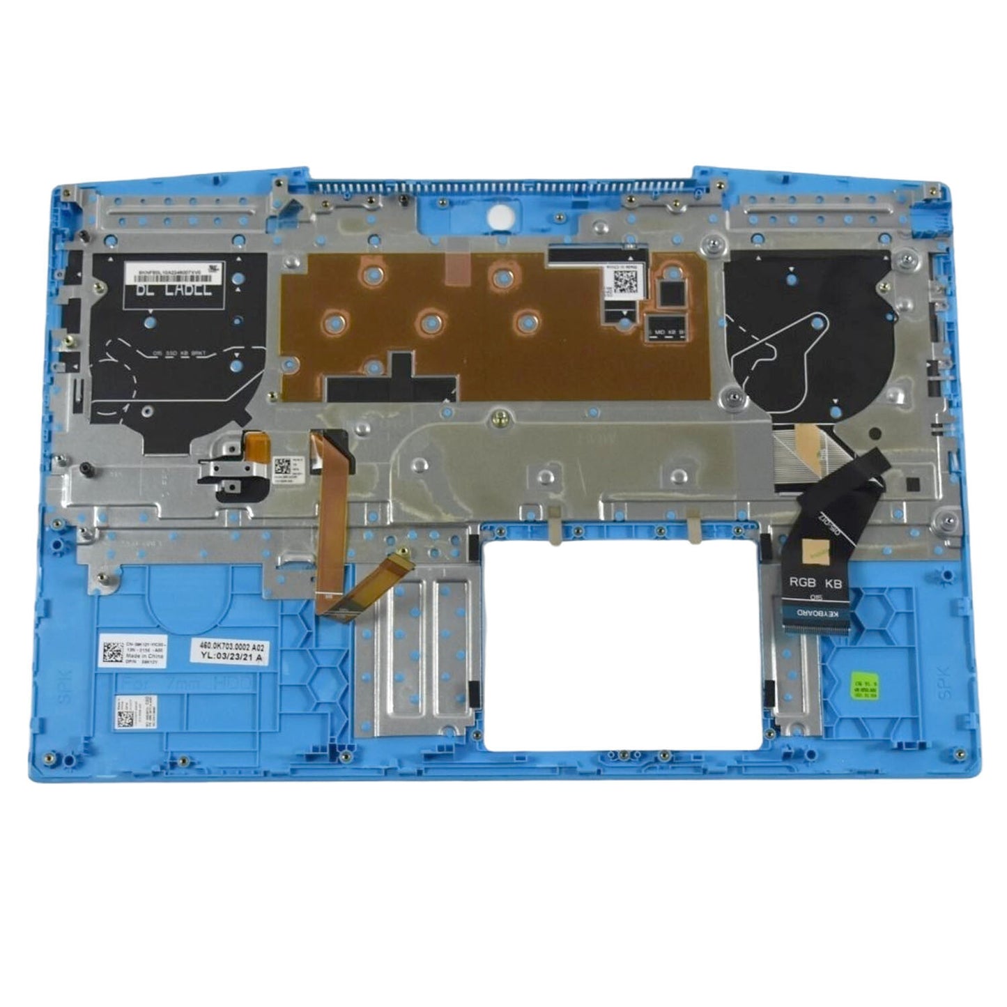 Dell G Series G3 3500 Laptop Palmrest Keyboard Assembly RGB Backlit 09K12Y YG5TF