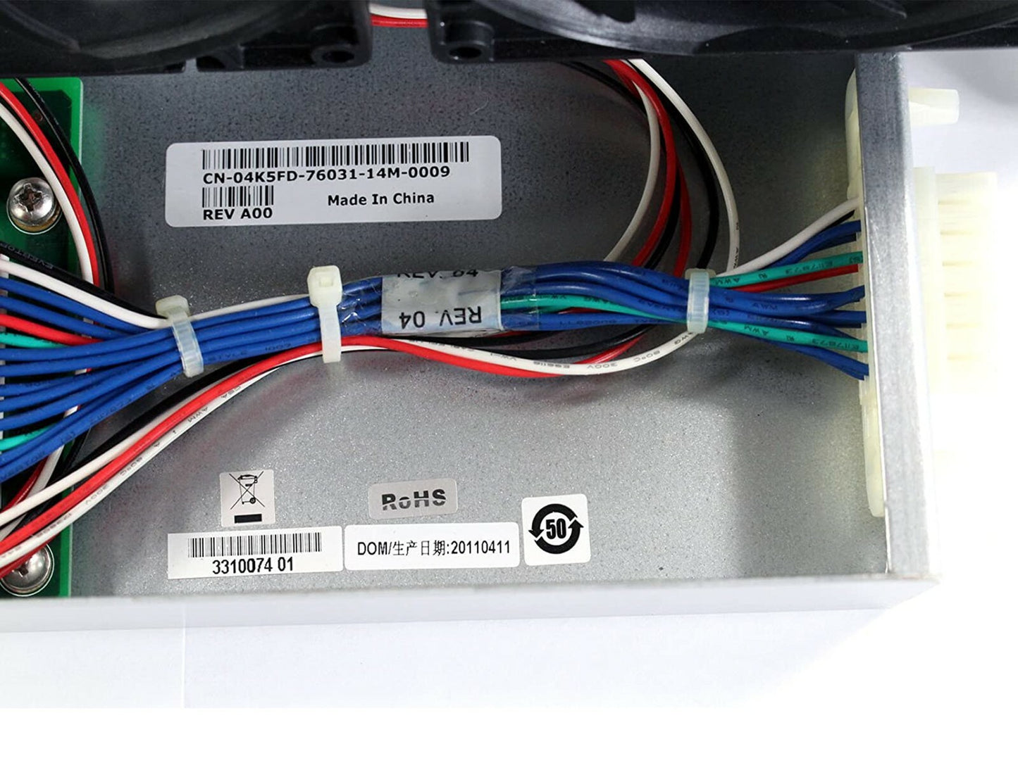 Genuine Dell Power connect W-6000 6000M3 Chassis Fan Tray Assembly 4K5FD 04K5FD