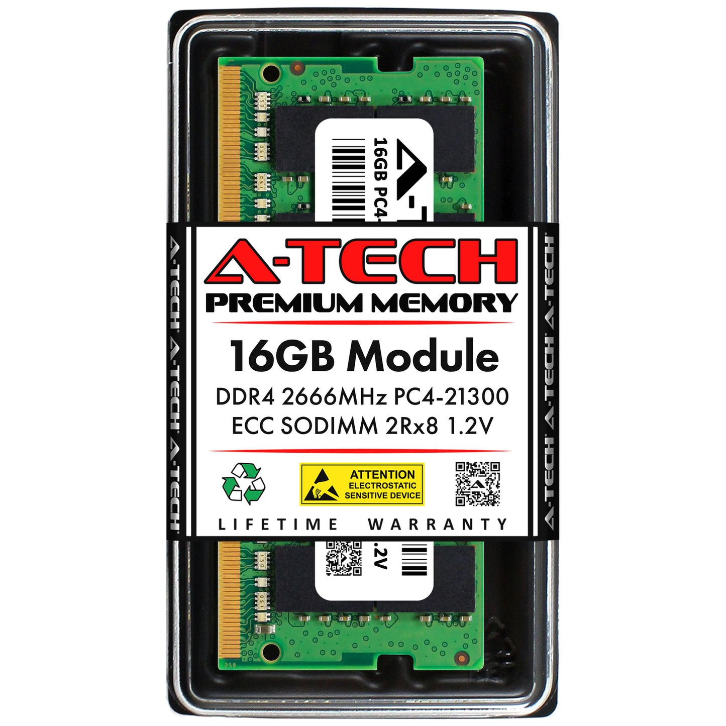 16GB DDR4-2666 ECC SODIMM Synology DiskStation DS923+ DS1821+ DS1618+ Memory RAM (NOT FOR HOME PC)