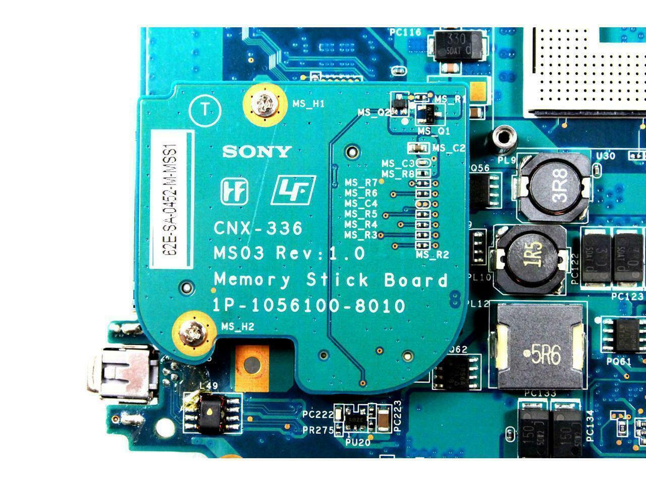 Sony Vaio VGN-FS90PS Series 2 Slots DDR2 SDRAM Laptop Motherboard A-1174-007-A