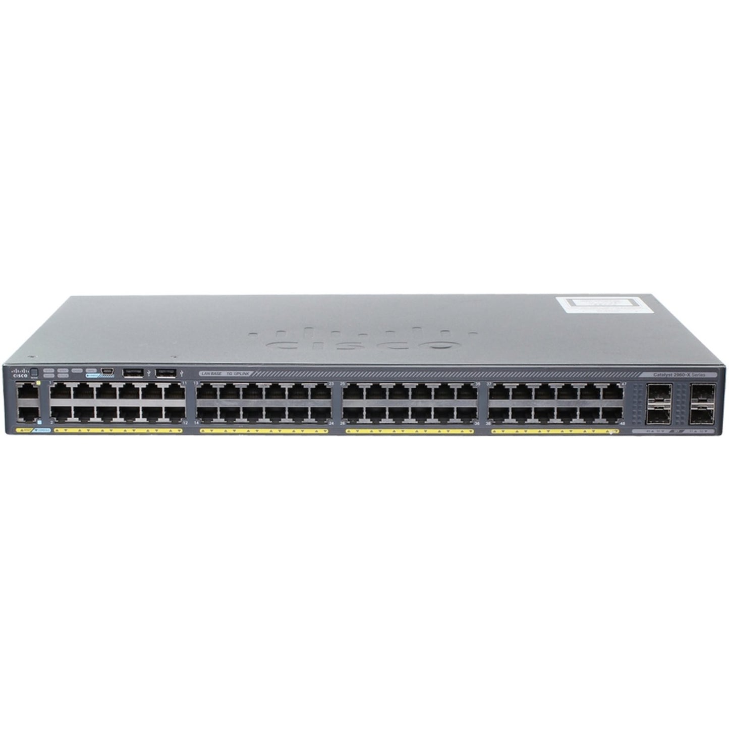 Cisco Catalyst WS-C2960X-48TS-L 48P 1GbE 4P SFP Switch