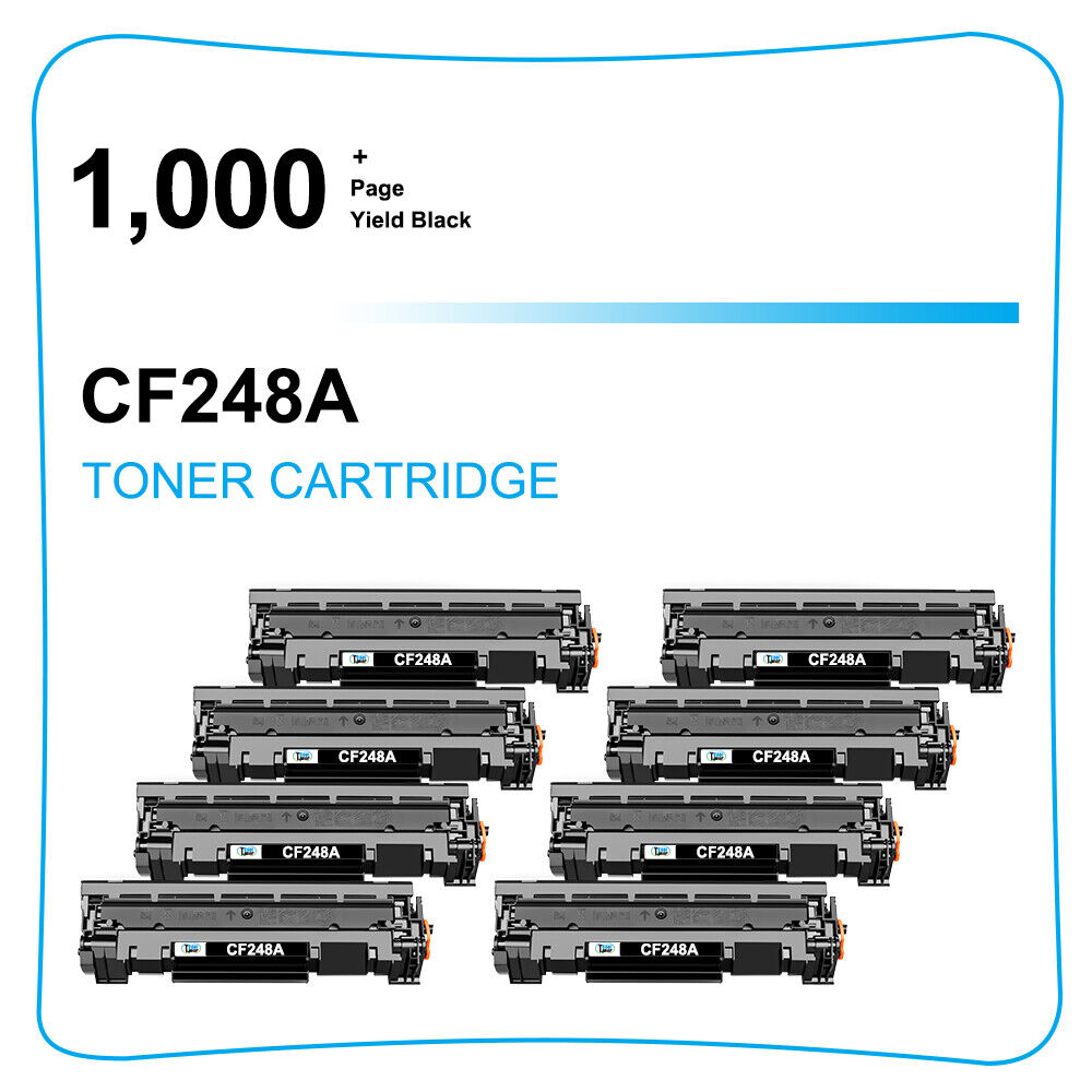 10PK Premium CF248A Toner Compatible with HP 48A Laserjet Pro M15w M16a M29w MFP