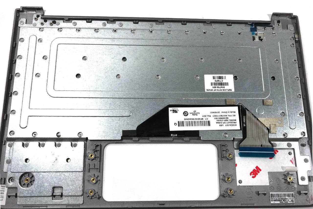 New For X2 210 G1 10-N Palmrest W/Keyboard 813024-001 832468-001(EN/FR CAN )