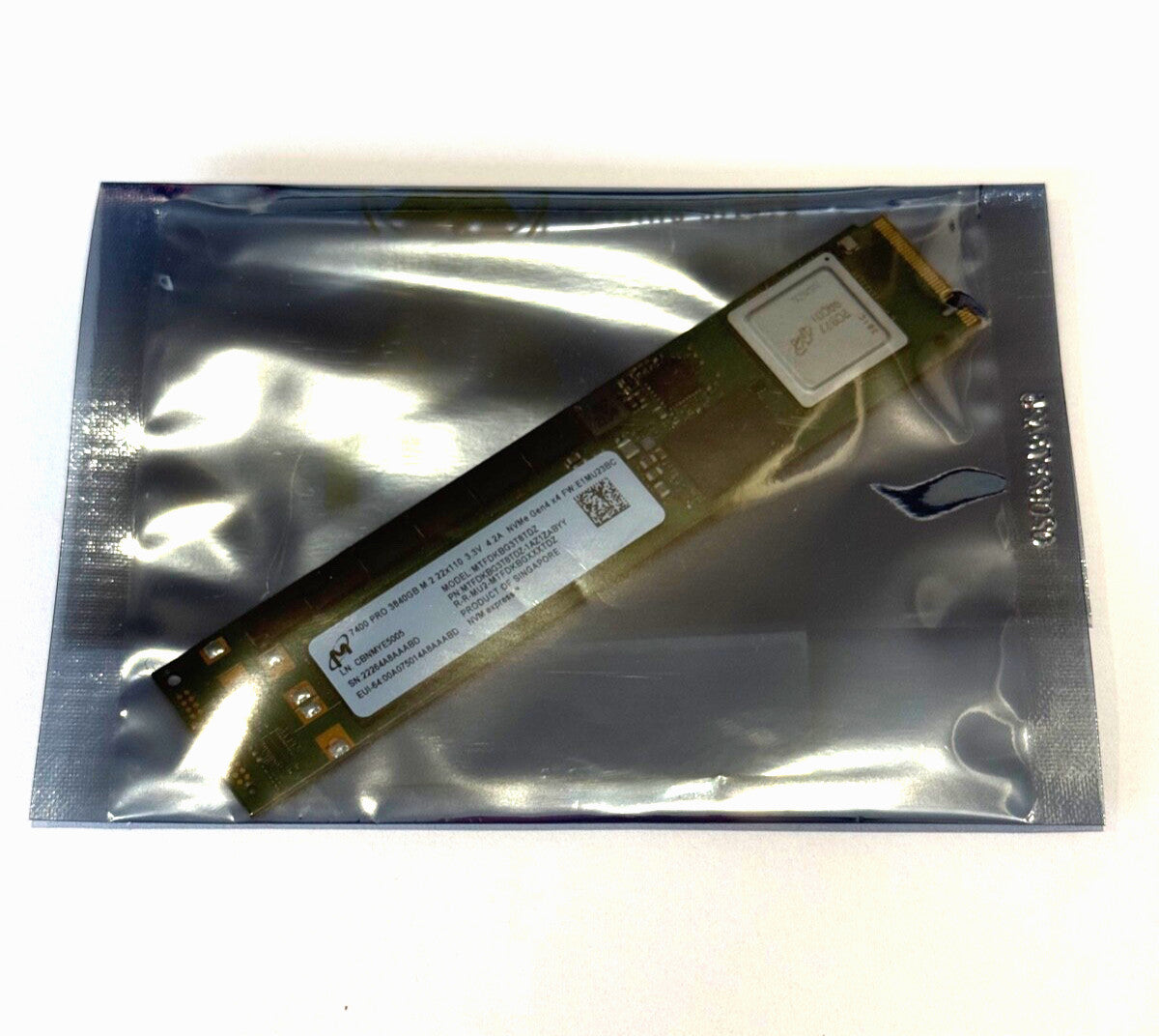 MICRON 7400 PRO MTFDKBG3T8TDZ 3.84TB m.2 22110 NVMe SSD