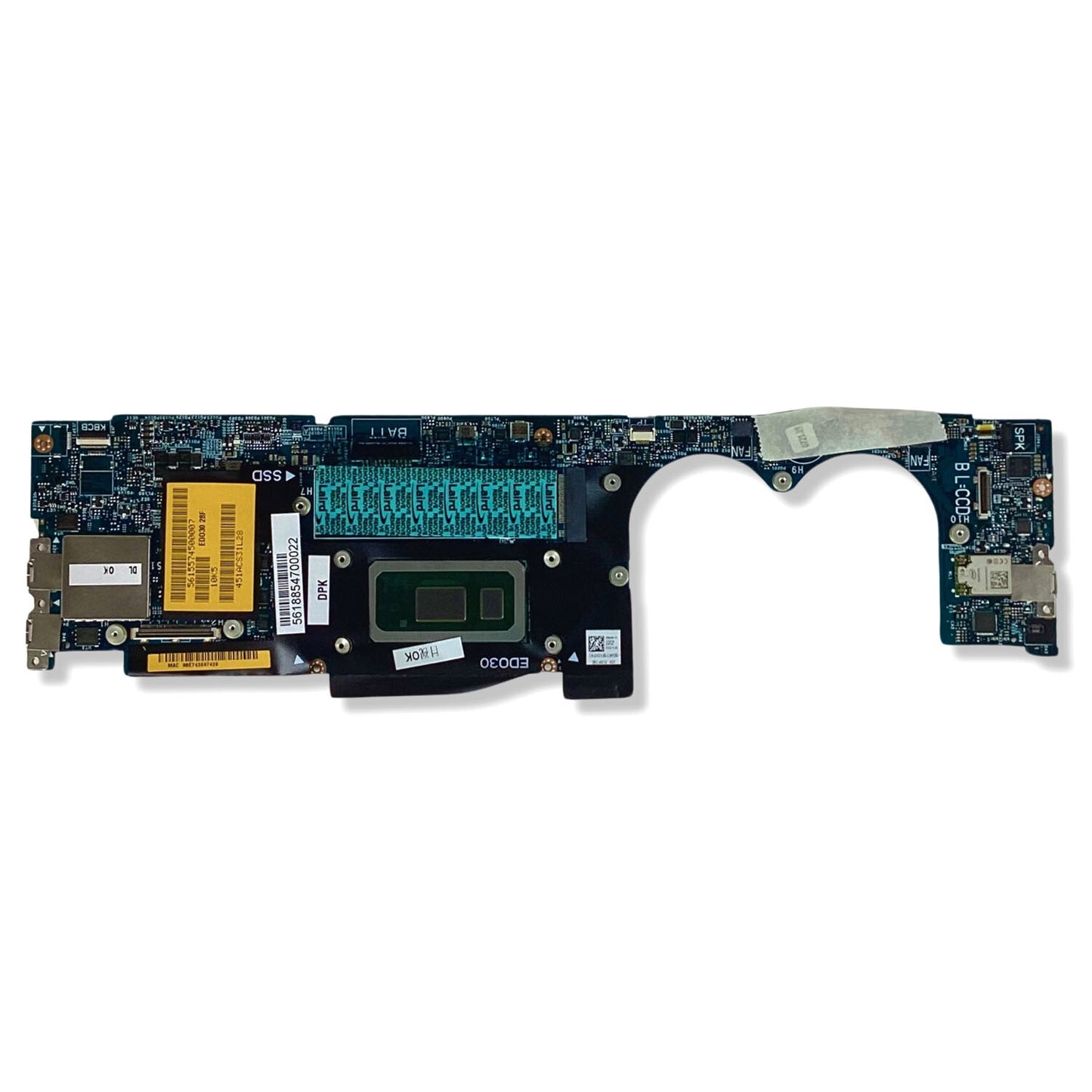 Dell XPS 13 9380 Intel Core i5-8365U 16GB LPDDR3 Motherboard LA-E672P XDVJ0