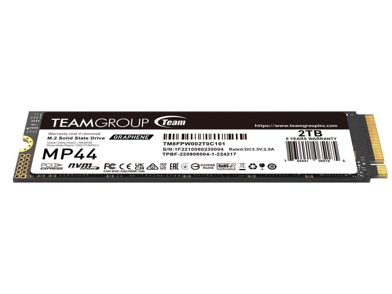 Team Group SSD 2T|TEAM TM8FPW002T0C101 R