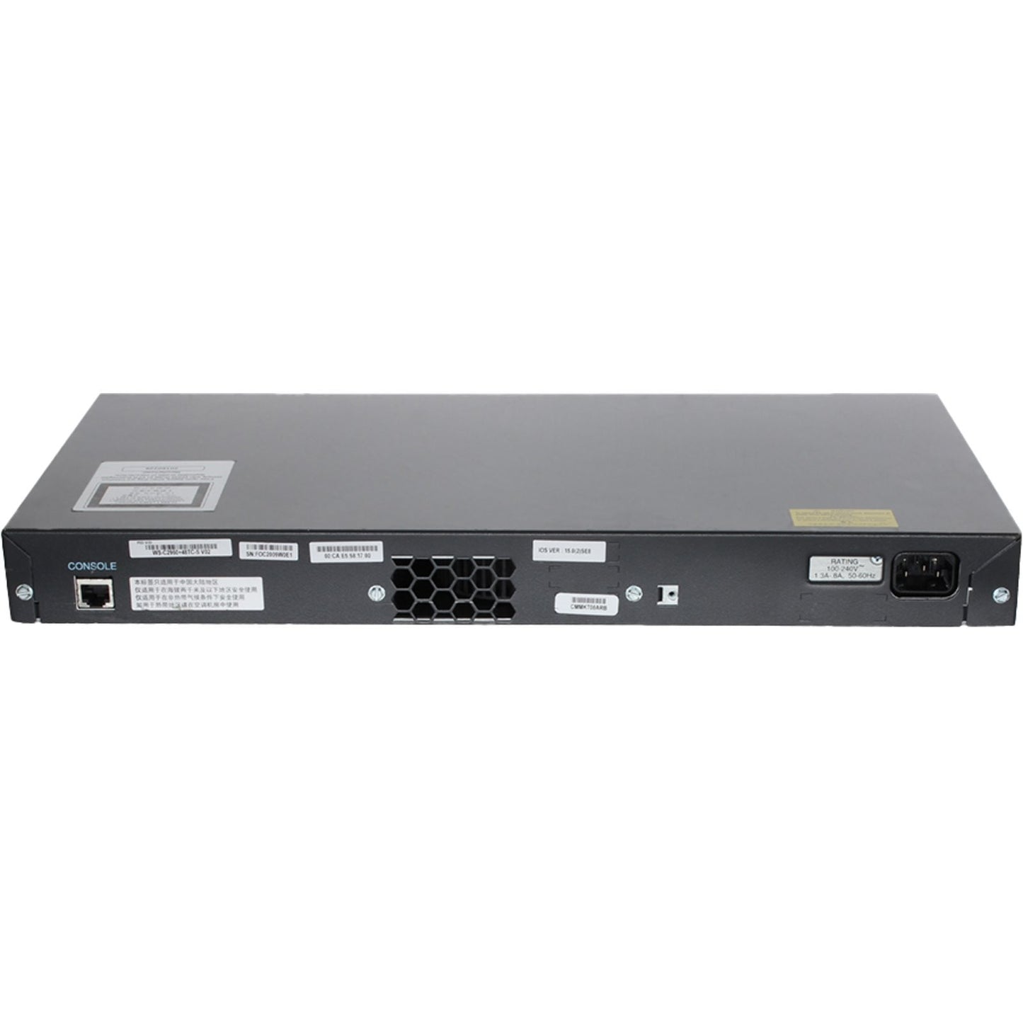 Cisco Catalyst WS-C2960+48TC-S 48P 10/100 2P 1GbE/SFP Switch (Kit)