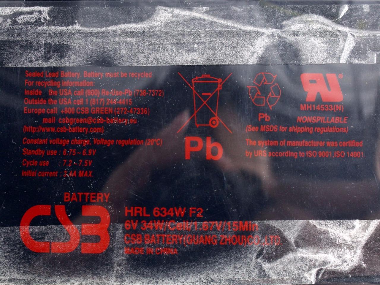 New Dell PowerVault NX3500 DC 24V Rackmount External UPS Battery ND6X7 CN-0ND6X7