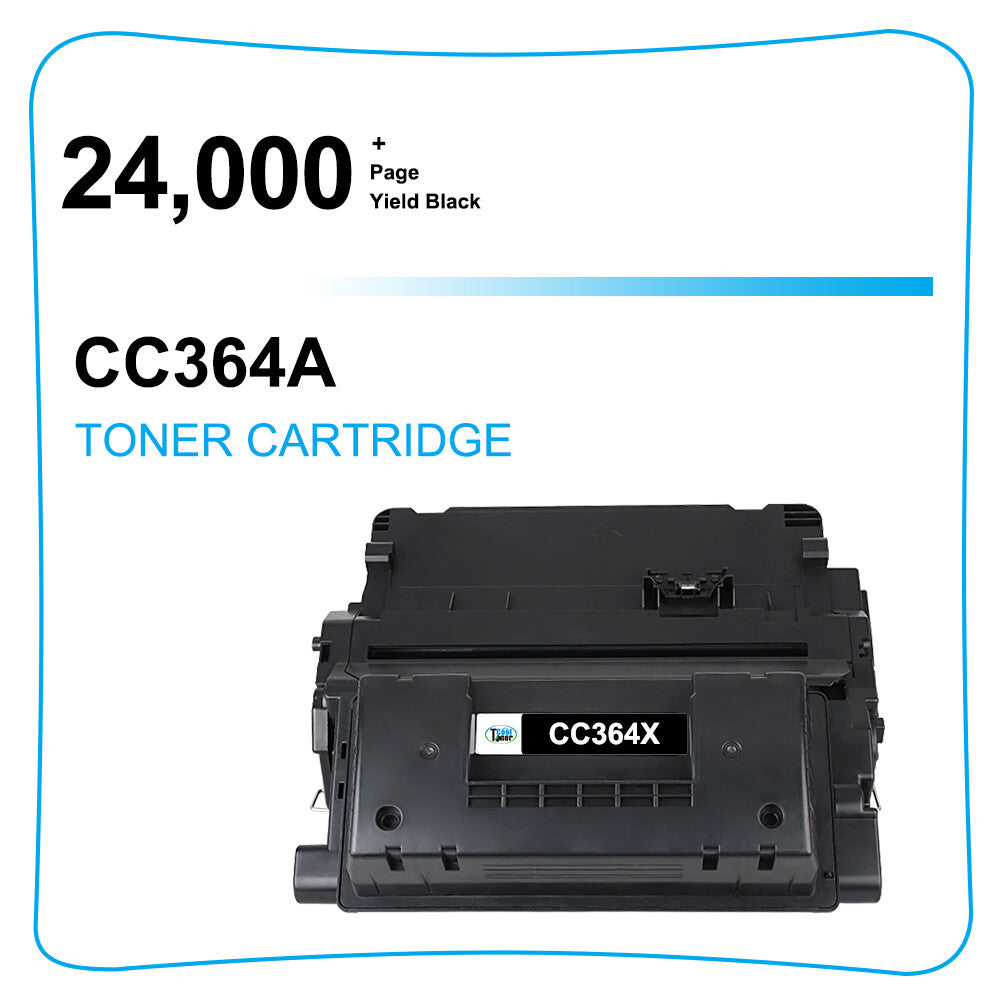 3PK Toner Compatible with HP 64X CC364X LaserJet P4015n P4015x P4515n P4515x