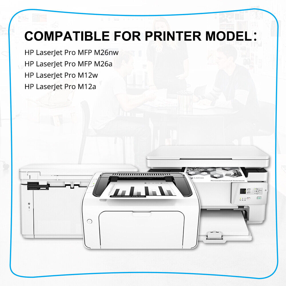 10PK CF279A 79A Toner Cartridge Use for HP LaserJet Pro M12a M12w M26a MFP M26nw