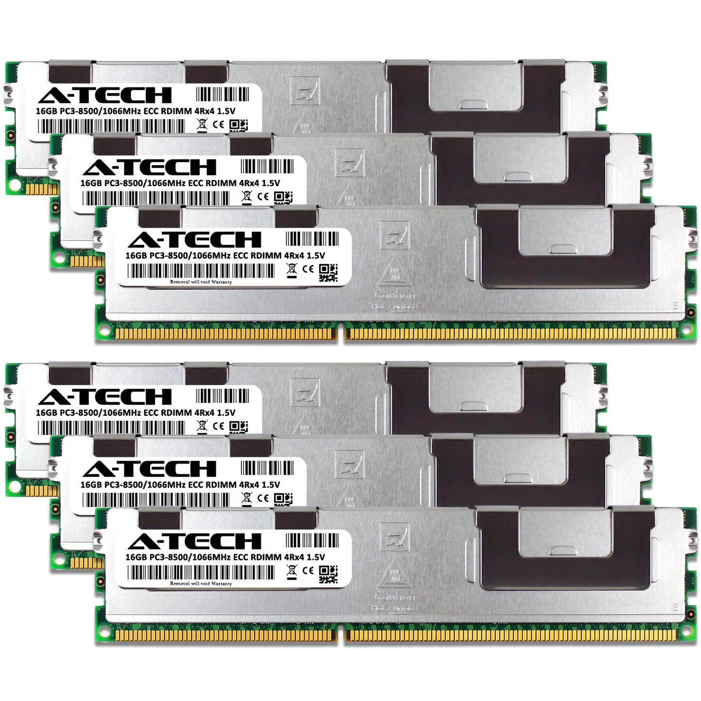 96GB 6x16GB 4Rx4 PC3-8500R HP ProLiant BL460c G6 BL460c G7 DL320 G6 Memory RAM
