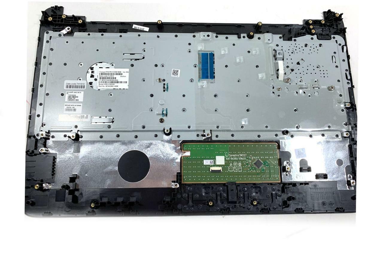 824518-DB1 - HP Top Cover with Keyboard (JACK BLACK English/ French Canadian)