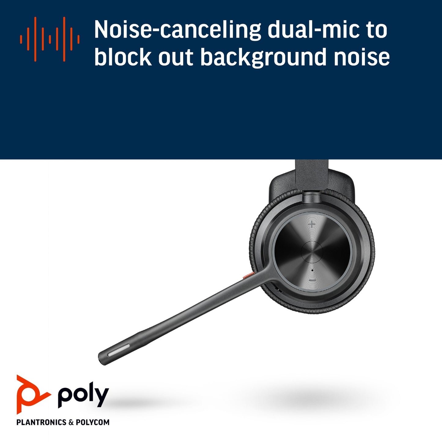 Poly Voyager 4310-M UC Headset +USB-A to USB-C Cable +BT700 dongle