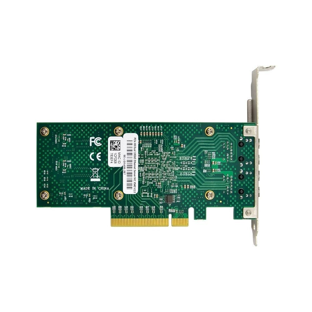 X-MEDIA XM-NA6821 | 10Gbps Gigabit PCI Express PCIe x8 Network Card | Intel X540