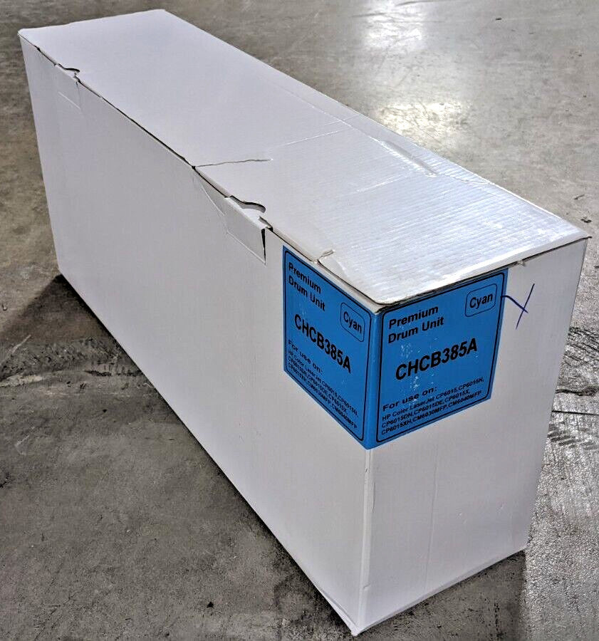 Compatible Replacement for HP CB385A Cyan Drum Unit 23K Page CP6015 CM6030 NEW