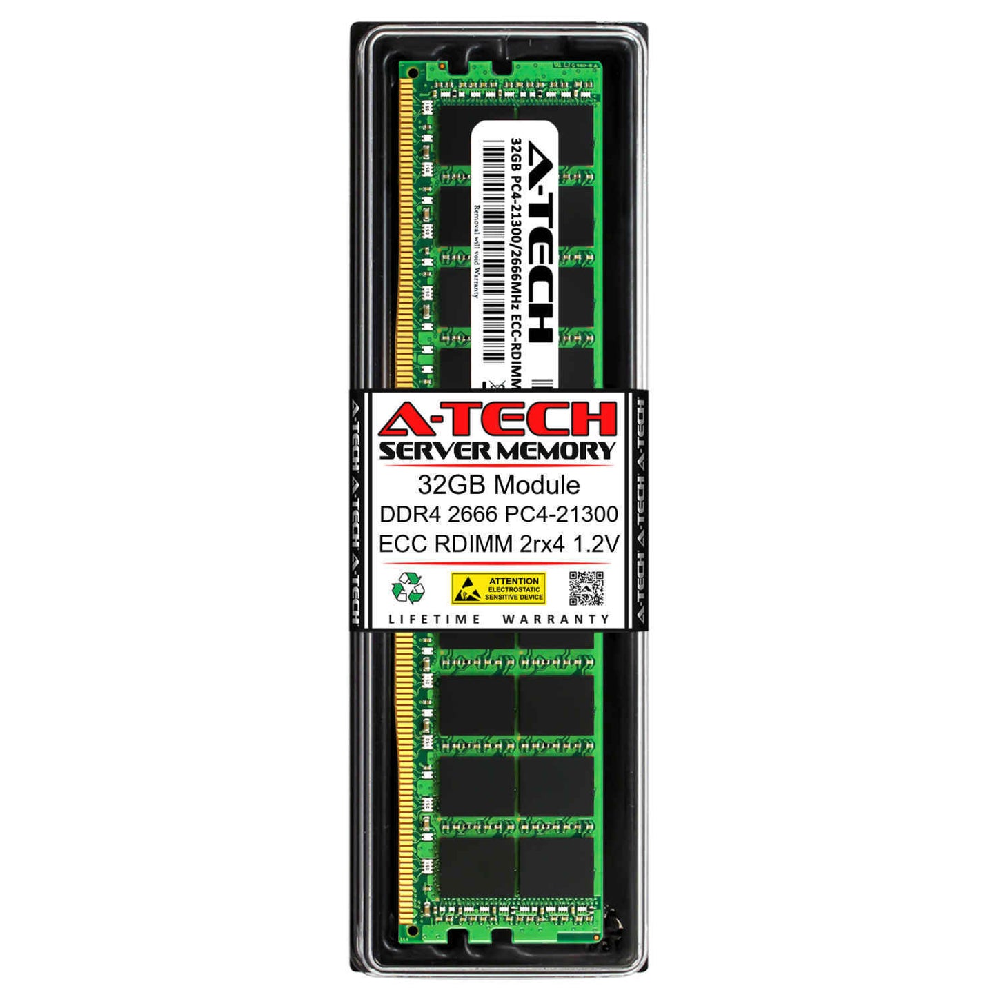 32GB PC4-21300 ECC RDIMM (Samsung M393A4K40DB2-CTD Equivalent) Server Memory RAM (NOT FOR HOME PC)