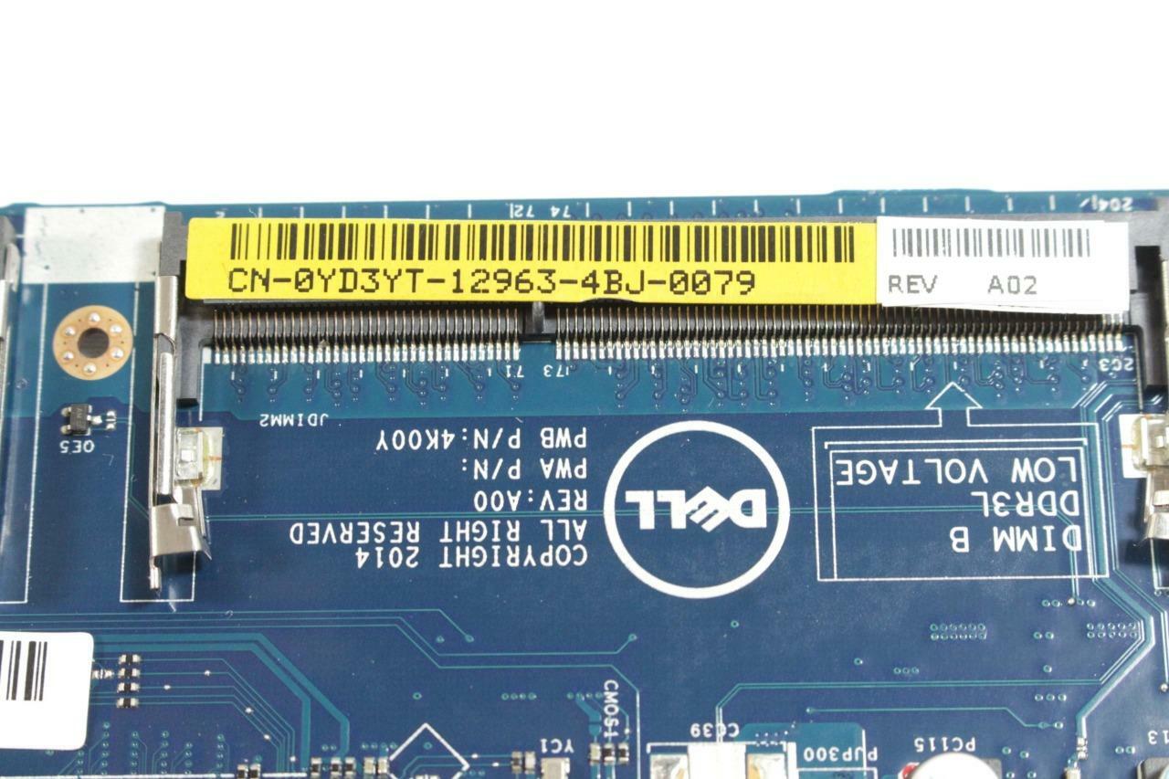 Dell Latitude E5250 Laptop Motherboard w/ Intel Celeron 3755U 1.70Ghz CPU X5KDX