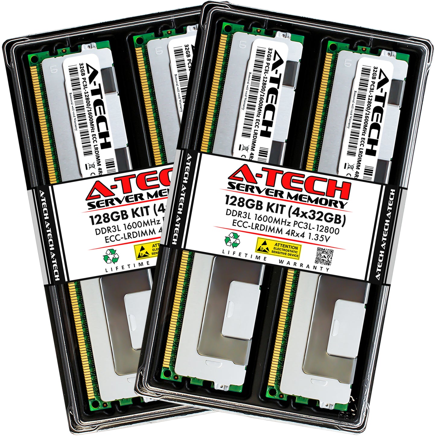128GB 4x 32GB PC3L-12800L LRDIMM Supermicro X9DRG-O-PCIE X9DRFR H8DGi Memory RAM