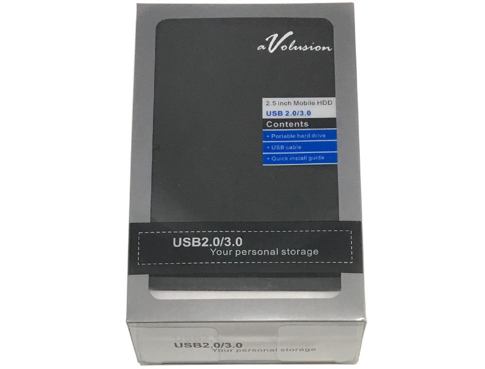 Avolusion 1TB USB 3.0 (WinOS NTFS Pre-Formatted) Portable External Hard Drive