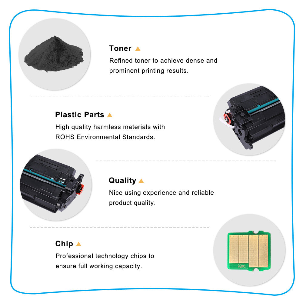 10PK Compatible for Canon 057 Toner ImageCLASS MF445dw MF448dw MF449dw LBP227dw