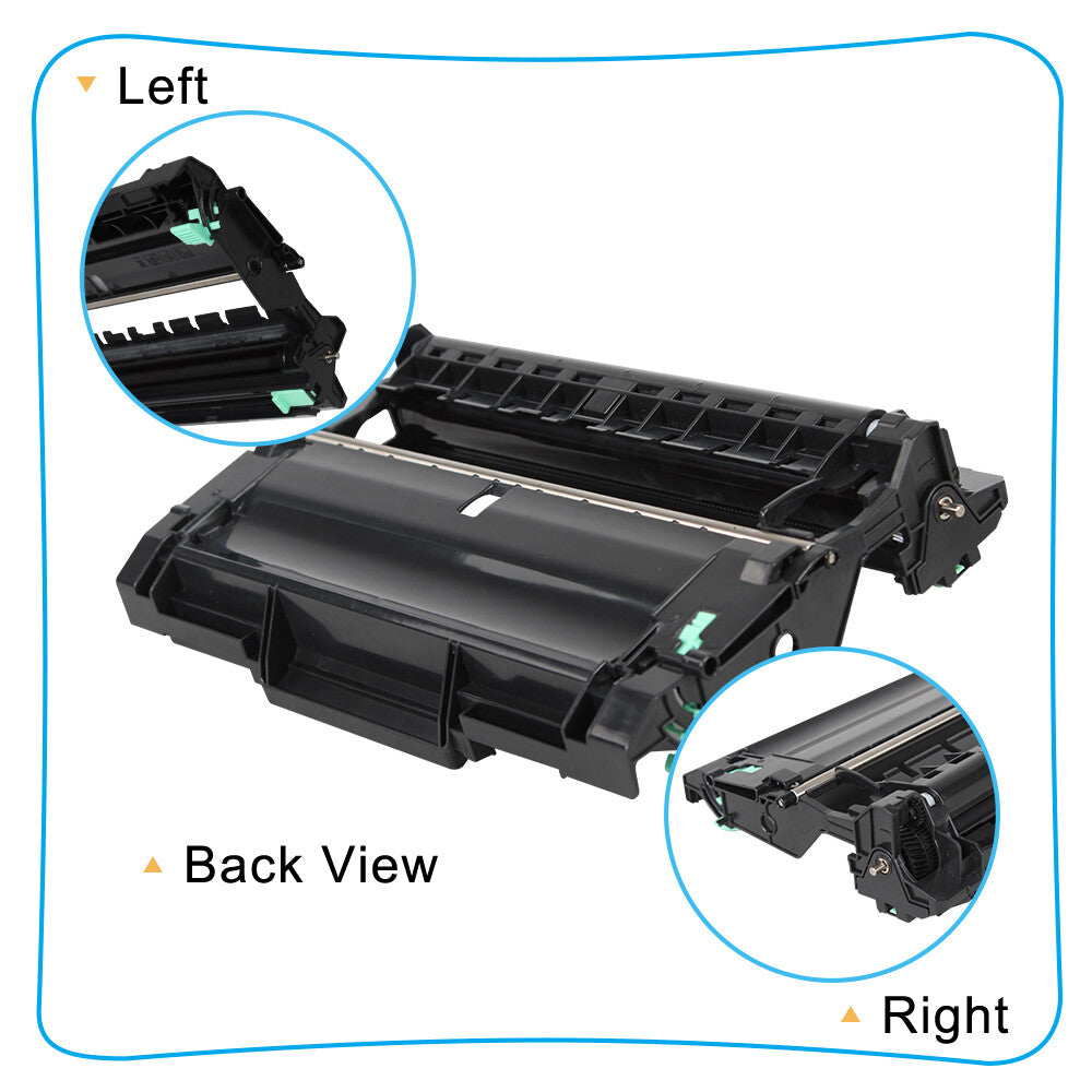 4*TN760 Toner + 1*DR730 Drum Unit For Brother MFC-L2710DW HL-L2390DW DCP-L2550DW