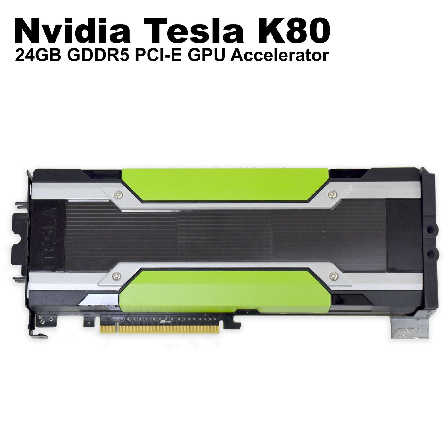 Dell Nvidia Tesla K80 Accelerator Card 24GB GDDR5 Server w/ Black Bracket HHCJ6