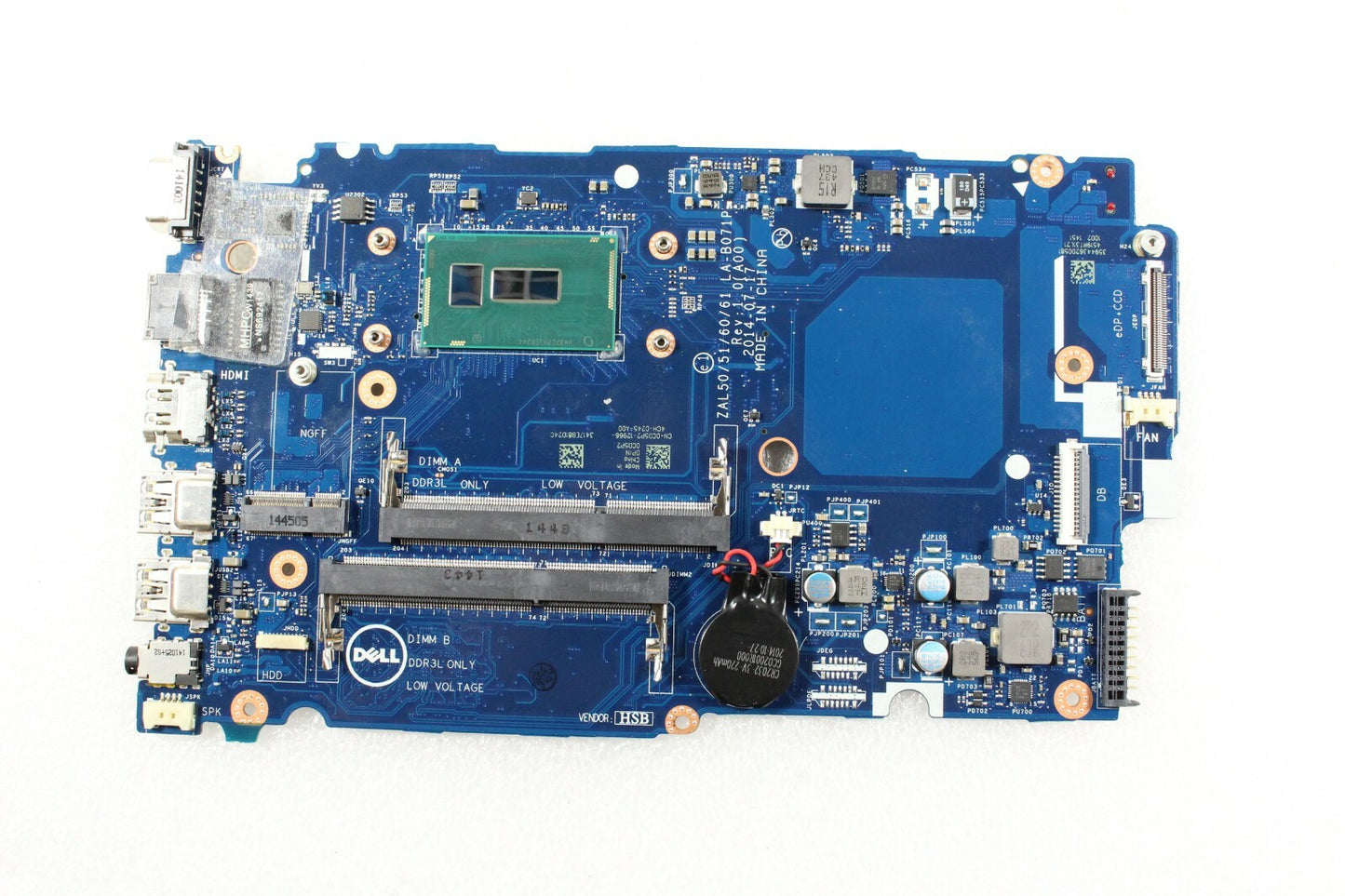 Dell 0CD5P2 Latitude 3450 Laptop Motherboard w/ Intel Core i3-5005u LA-B071P