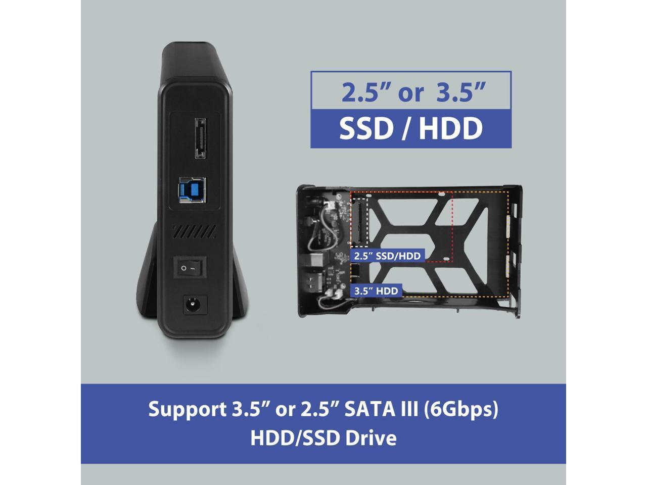 Vantec Hard Vante|NST-358SU3-BK VANTEC RD NST-358SU3-BK NEXSTAR JX 3.5 2.5 USB3.