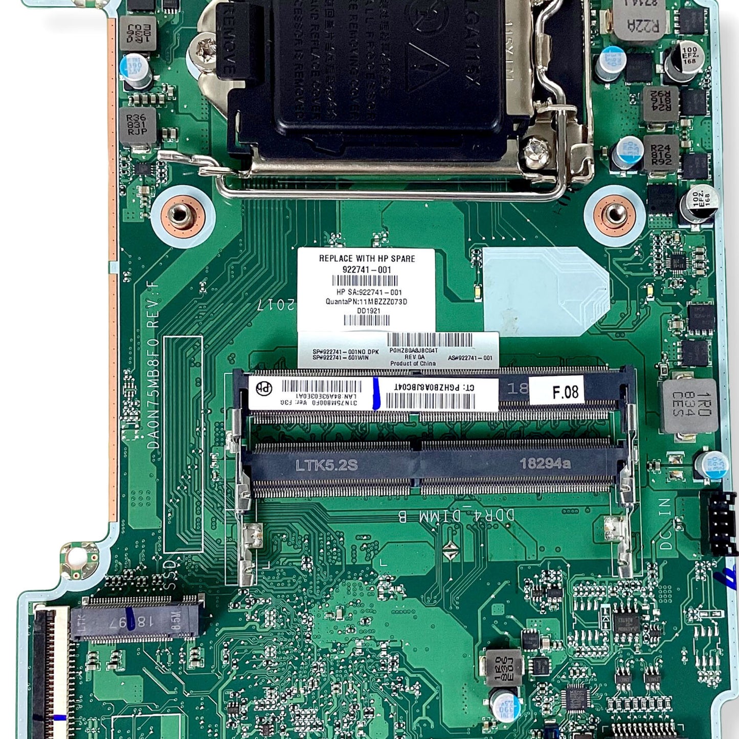 HP Pavilion 24-X Series AIO Desktop Motherboard LGA1151 Kazon-UF 922741-001