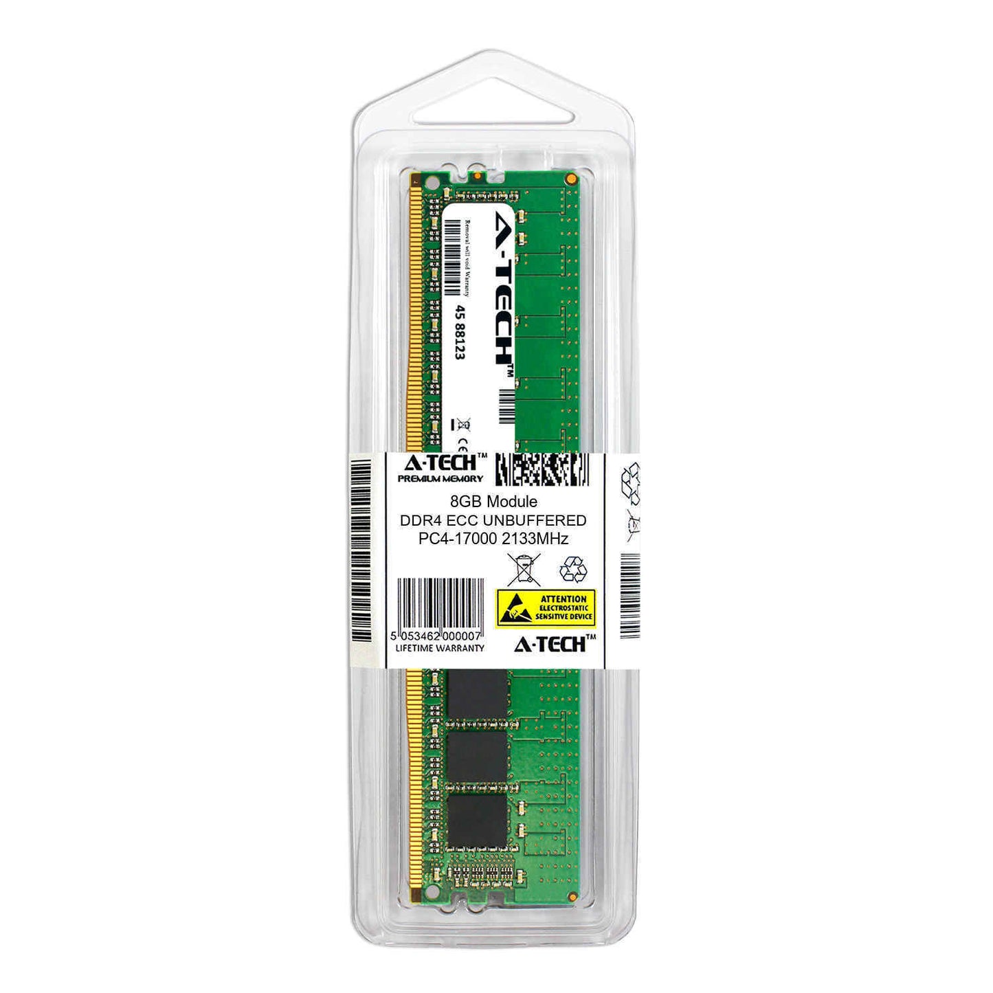8GB DDR4 PC4-17000E ECC UDIMM (HP 823170-001 Equivalent) Server Memory RAM (NOT FOR HOME PC)