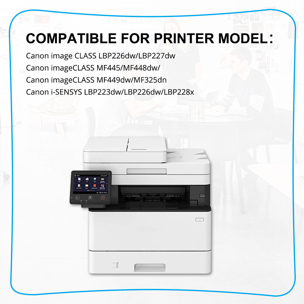 3 Pack Toner Compatible for Canon 057 ImageCLASS LBP226dw MF445 MF448dw MF449dw