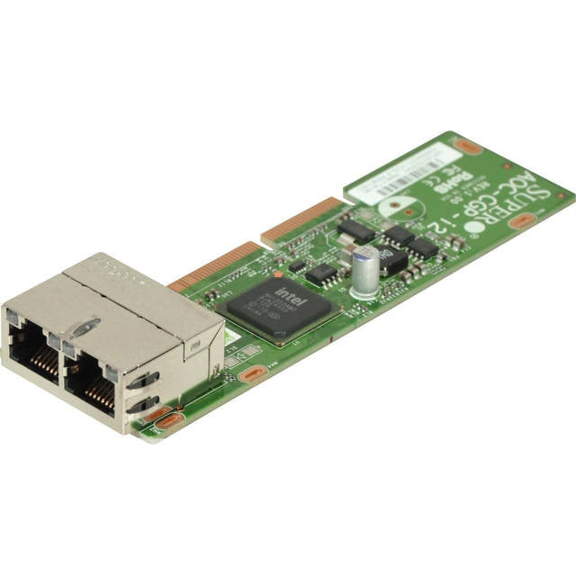 SuperMicro AOC-CGP-I2 Compact & Powerful 2-Port Gigabit Ethernet Adapter