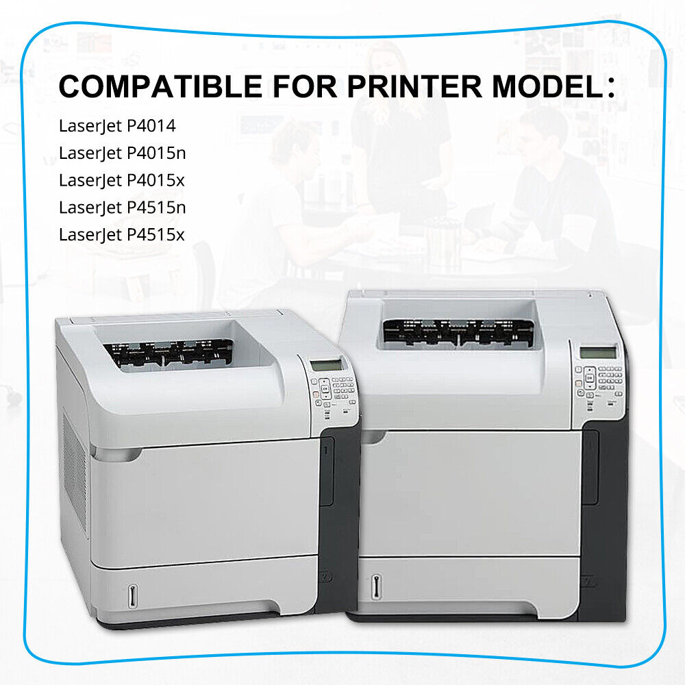 2 Black Compatible with HP CC364A 64A Toner LaserJet P4014dn P4015n P4015x P4515