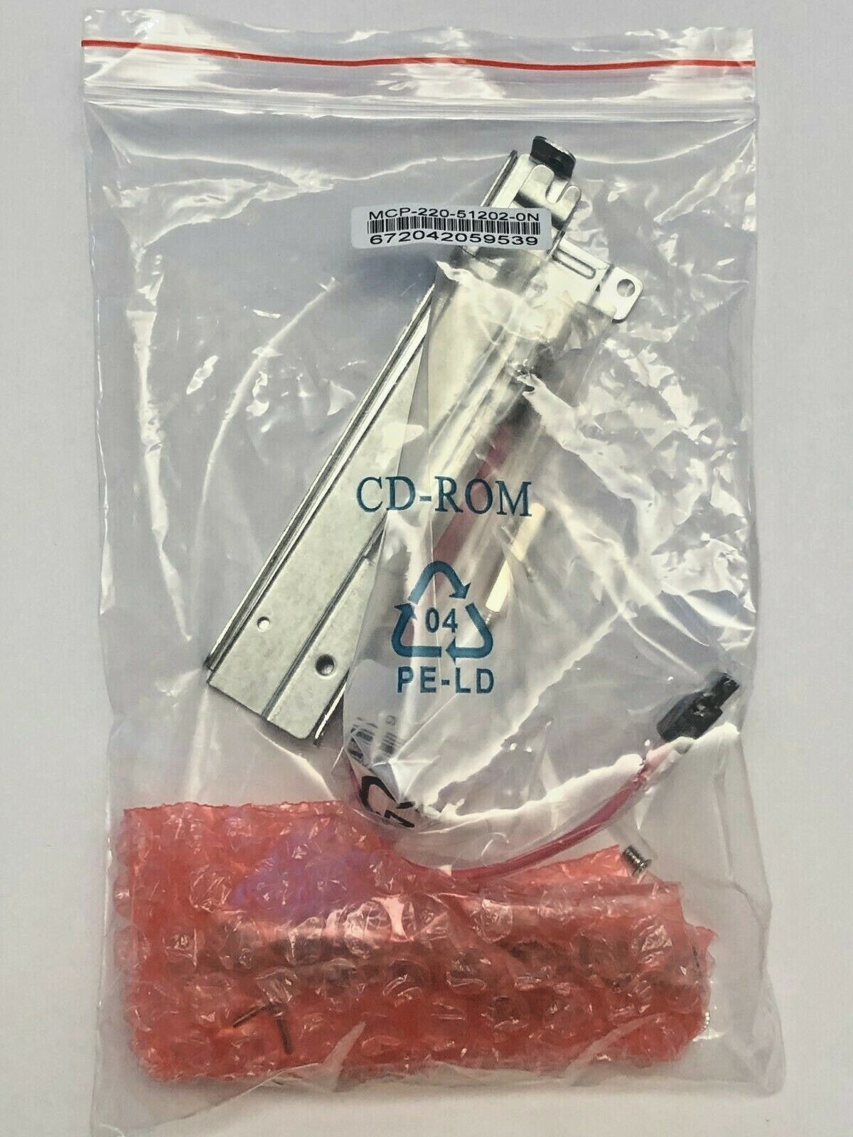 SUPERMICRO MCP-220-51202-0N Slim SATA DVD Kit w/ Backplane & Cable