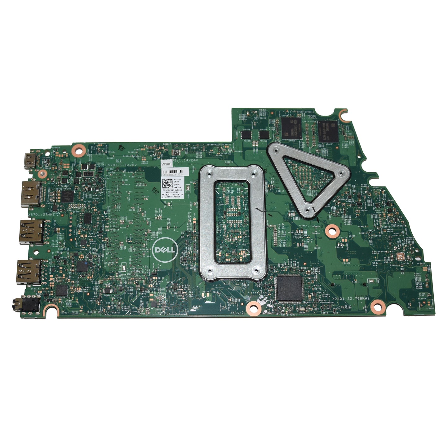 Dell Inspiron 15 7570 7573 Motherboard i7-8550U 1.8GHz Quad Core XW62N