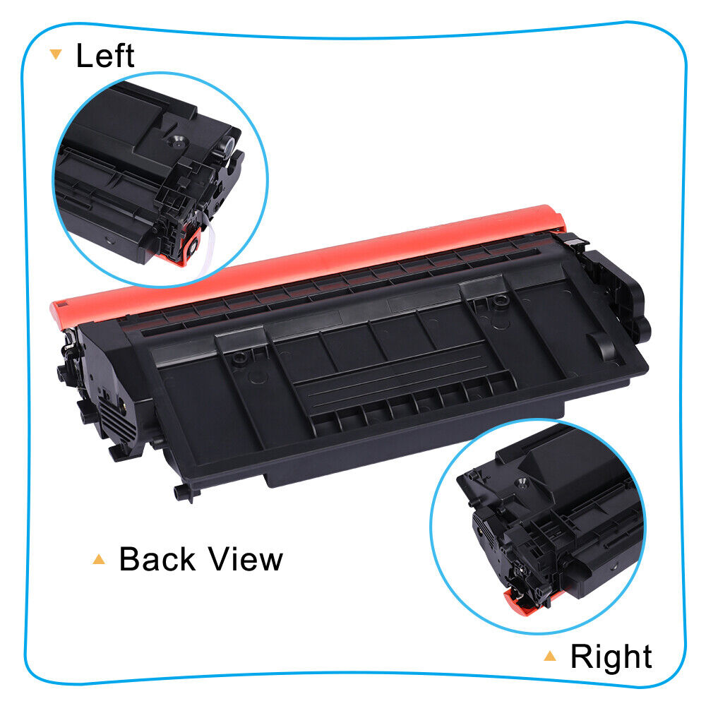 2 Black Toner(No Chip), for HP LaserJet Pro 4001n/dn/dw 4101fdn/fdw, W1480X 148X